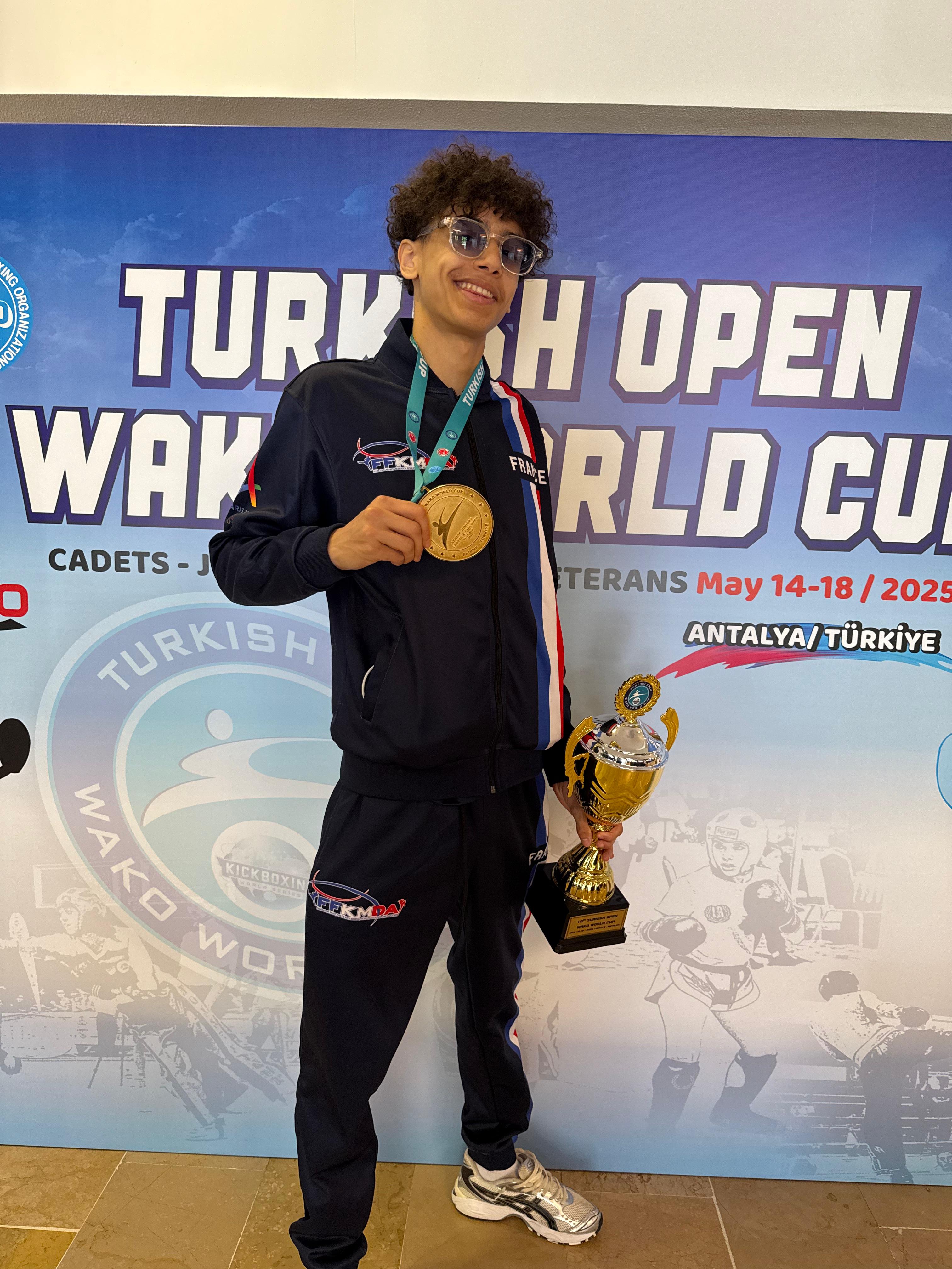 Adam Dhaili — K1 Champion du monde amateur